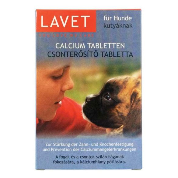 Lavet Bone Strengthener Tab. Pentru câini 50 x