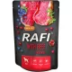 Rafi câine pateu beef, roșu și albastru with cranberry plic 300 g
