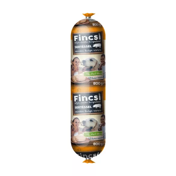 Fincsi salam de câine cu porc 800 g