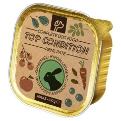   Top Condition tăviță hrană pentru câini rabbit-spinach 150 g