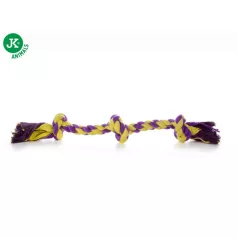Jucărie pentru câini JK din bumbac cu 3 noduri, 50 cm