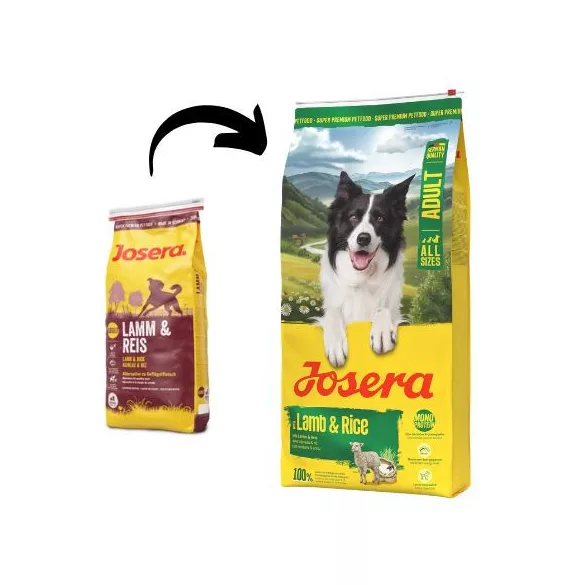 Josera Adult Lamb&Rice 12,5 kg hrană pentru câini