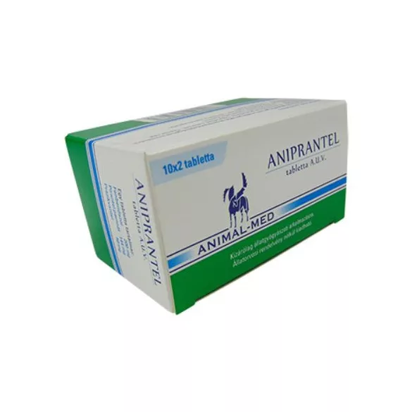 Aniprantel Comprimate pentru viermi pentru câini 20 x