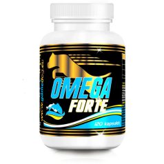   Omega Forte capsule, supliment alimentar Omega-3 pentru câini - 120 capsule