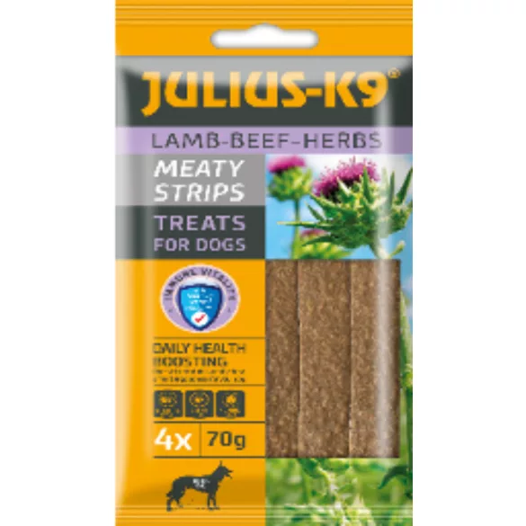 Julius K-9 Meaty Snacks cu ierburi 70 g