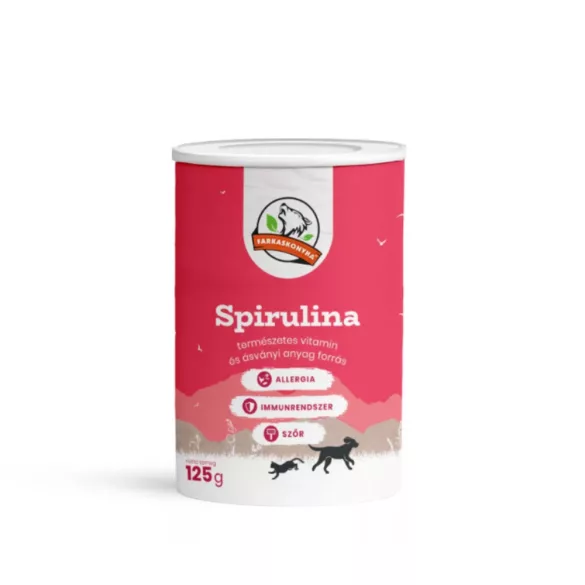 Farkaskonyha Spirulina algă vitamina și mineral substanță bombă 250 g