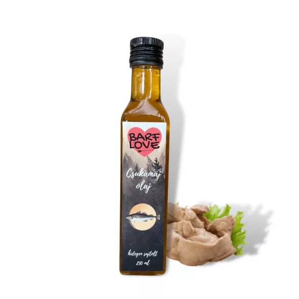 Barf Love Cod Liver Oil pentru câini, Wild caught