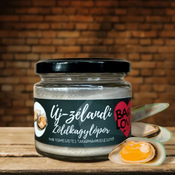 Barf Love 100% Pulbere de crustacee verzi pentru câini