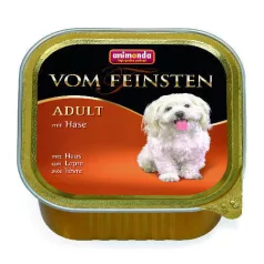   Animonda Vom Feinsten Adult (wild rabbit) Adult câini pentru 150 g