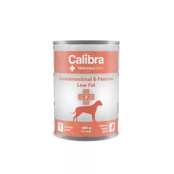 Calibra VD Dog Gastrointestinal Low Fat conservă 400g