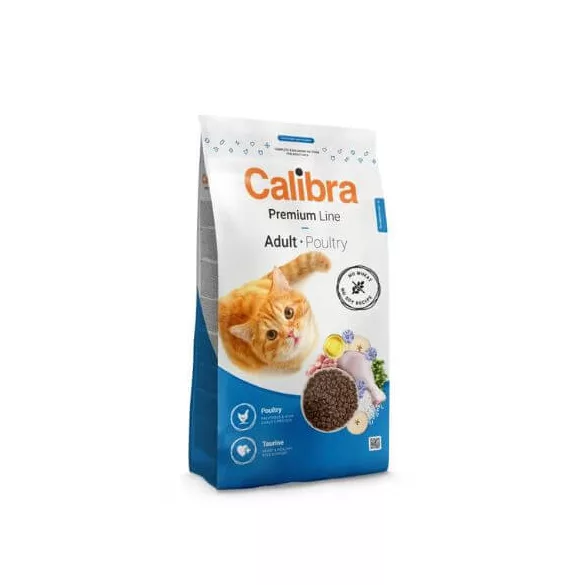 Calibra Cat Premium Line Adult Poultry hrană pentru pisici 10kg