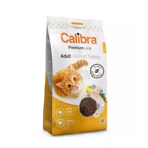 Calibra Cat Premium Line Adult Turkey hrană pentru pisici 10 kg