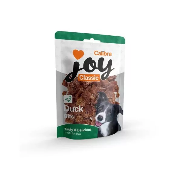 Calibra Joy Câine Clasic Bucățele de Rață 80g