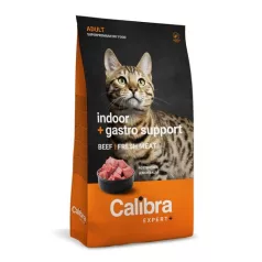   Calibra Cat EXPERT+ Adult Indoor & Gastro support hrană pentru pisici 1,5kg