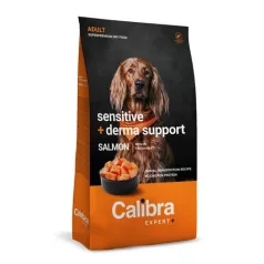   Calibra Dog EXPERT+ Adult Sensitive & Derma support hrană pentru câini 2 kg