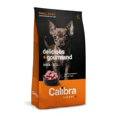  Calibra Dog EXPERT+ Adult Small Delicious & Gourmand hrană pentru câini 1,5 kg