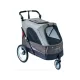 Petstro Skyline cărucior, L mărime, 45 kg-până la Maro / Gri închis