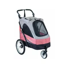   Petstro Safari cărucior, M-es mărime, 30 kg-până la Roz prăfuit