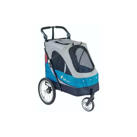 Petstro Safari cărucior, M-es mărime, 30 kg-până la Albastru