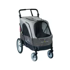   Petstro Silverwing cărucior, XL mărime, 55 kg-până la Maro / Gri închis