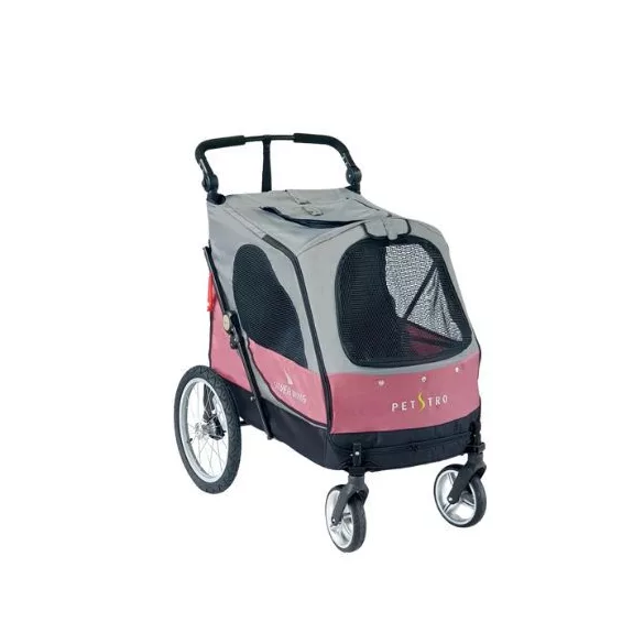 Petstro Silverwing cărucior, XL mărime, 55 kg-până la Roz prăfuit