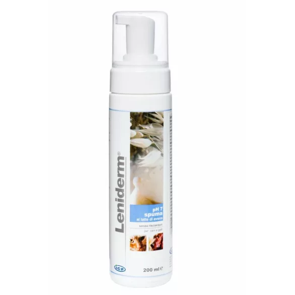 Leniderm Spumă 200 ml