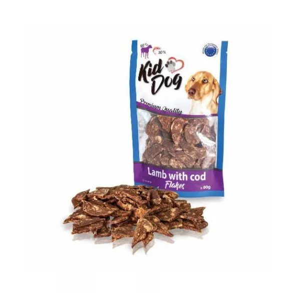 KidDog miel cu fulgi de cod zidul recompensei 80g