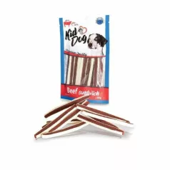 KidDog Sandwich de vită cu cod zidul recompensei 80g