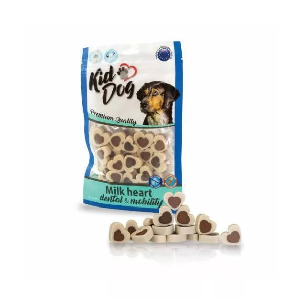 KidDog Inimă de lapte pentru câini cu inima de lapte 80g
