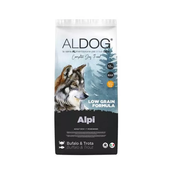 Aldog Alpi Low Grain Medium hrană pentru câini 12 kg