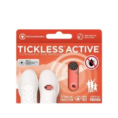   TICKLESS ACTIVE Coral - Dispozitiv cu ultrasunete împotriva căpușelor și puricilor