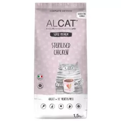 Alcat Adult Sterilised Chicken hrană pentru pisici 1,5 kg