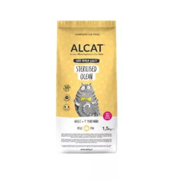 Alcat Adult Sterilised Ocean hrană pentru pisici 1,5 kg