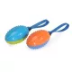 Camon colorat cu sunet rugby minge poliester cu mâner 26cm