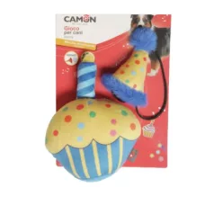 Camon Cu sunet poliester cupcake jucărie 16cm