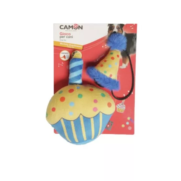 Camon Cu sunet poliester cupcake jucărie 16cm