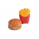 Camon Latex Jucărie – Burger vagy Chips (6 cm)