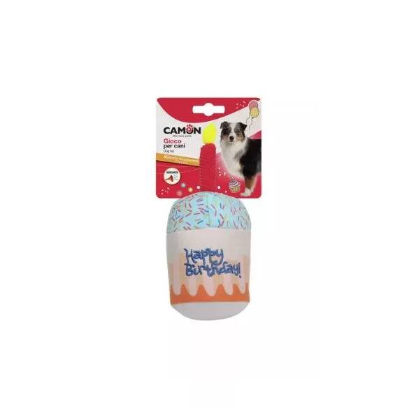 Camon Cupcake Happy Birthday poliester jucărie cu sunet 23cm