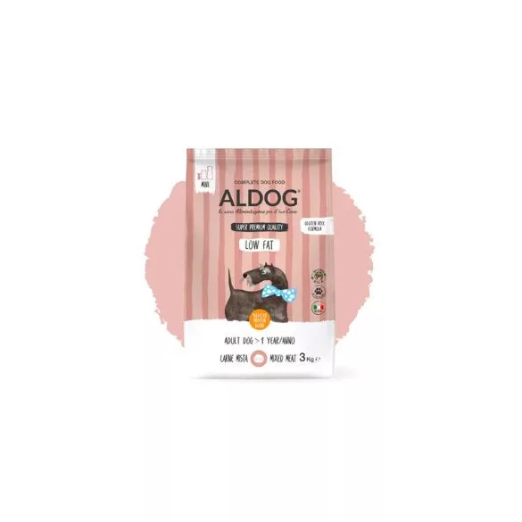 Aldog Low Fat Mini hrană pentru câini 3 kg