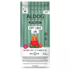 Aldog Puppy-Junior Mini Lamb hrană pentru căței 15 kg