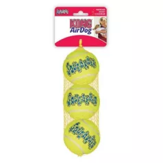 Game Kong Squeakair Tennis Ball Ball Ball Small, 3 bucăți
