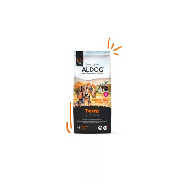 Aldog Terra Hipoalergenic Mini hrană pentru câini 8 kg