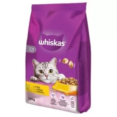 Whiskas hrană uscată pentru pisici Pui 1,4kg