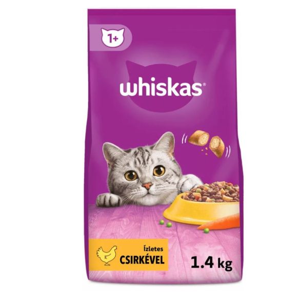Whiskas hrană uscată pentru pisici Pui 1,4kg