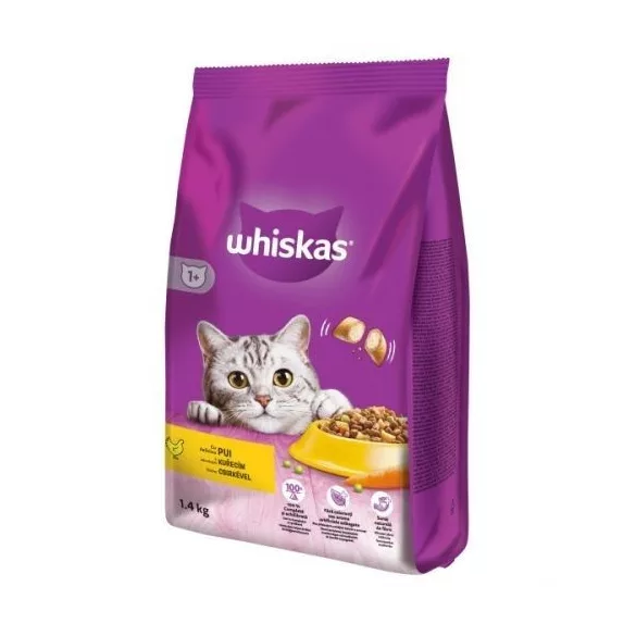 Whiskas hrană uscată pentru pisici Pui 1,4kg
