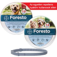   Foresto zgradă antiparazitară pentru pisici mici - câini până la