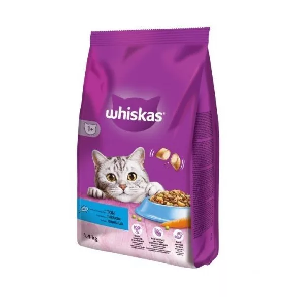 Whiskas hrană uscată pentru pisici Tuna 1,4kg