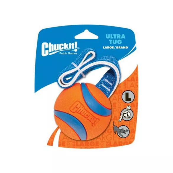 Jucărie Chuckit Ultra Tug Cu sfoară Minge L