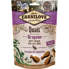 Carnilove Dog Semi Moist Quail și Oregano 200 g