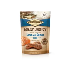 Carnilove Jerky Snack miel cu file de somon 100g
